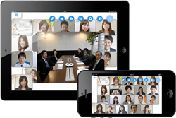 クリアな音質と映像でスムーズなコミュニケーションを実現