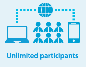 Unlimited participants