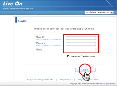 Login