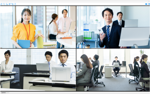 各拠点・各フロアを接続