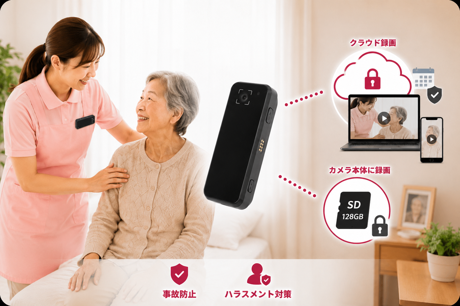 ダブル録画機能で確実に記録する